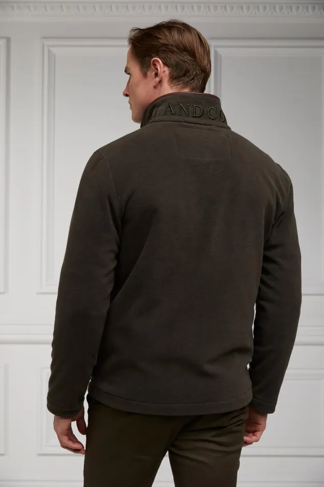 Men Fleeces Holland Cooper Country Fleece Jacket Khaki