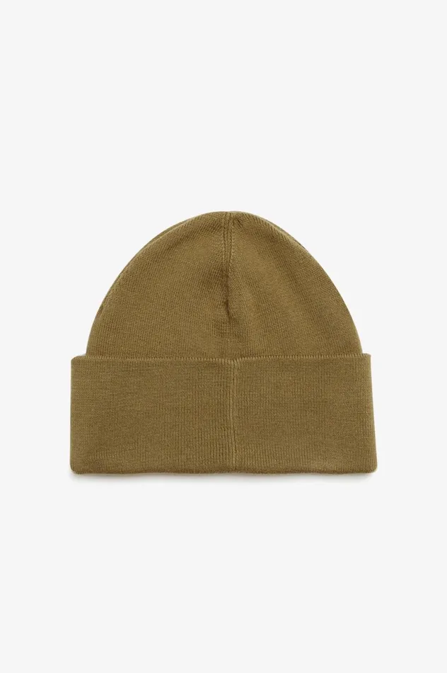 Men Graphic Beanie Shaded Stone Fred Perry Accessories