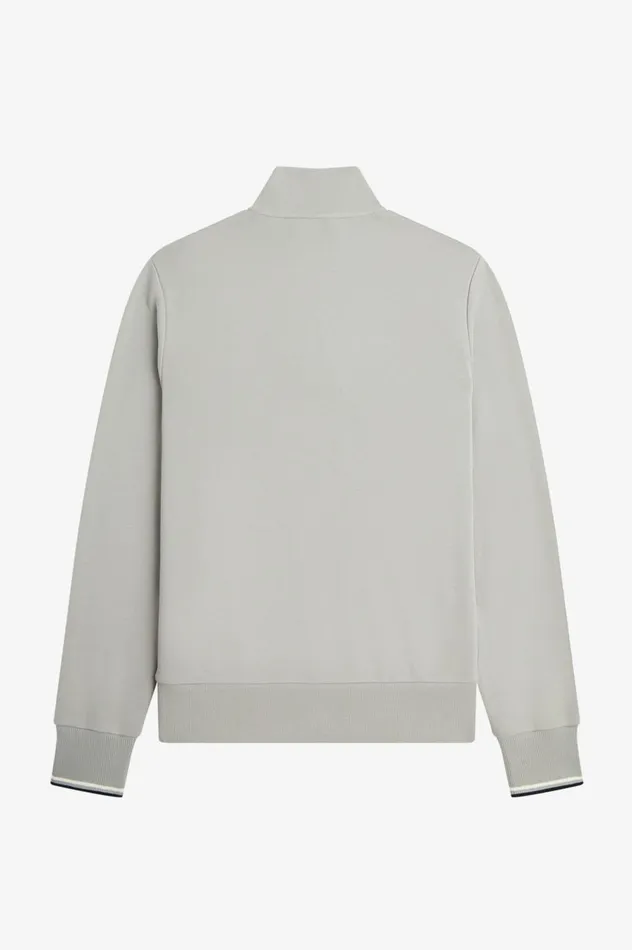 Men Half Zip Sweatshirt Limestone Fred Perry Sweatshirts