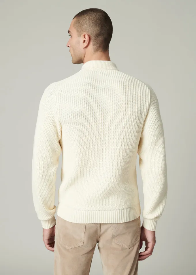 Men Joe8217s Jeans RUBEN POLO SWEATER Chalk Sweaters Hoodies