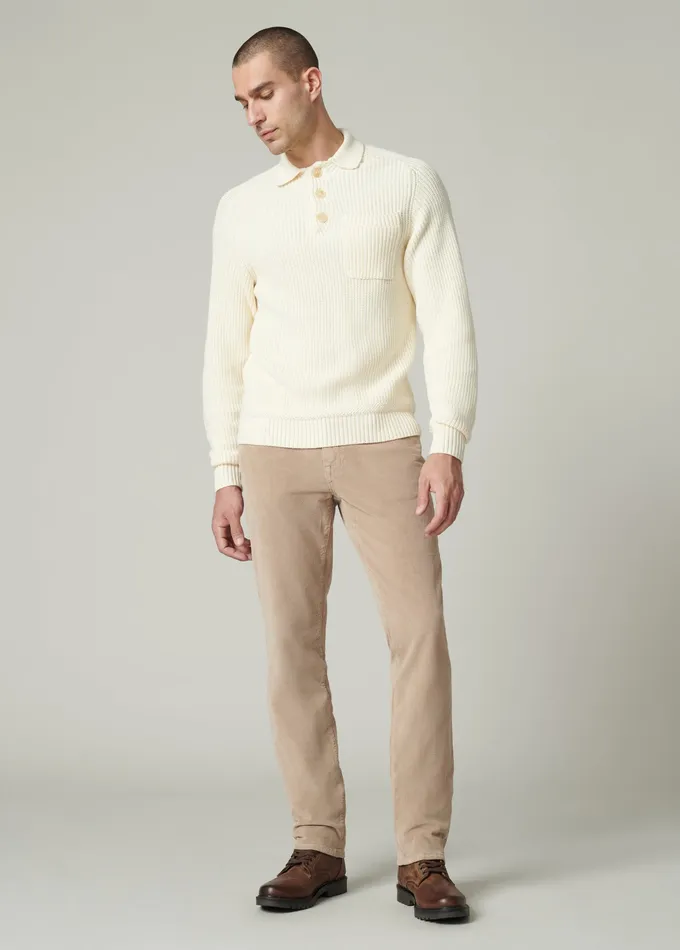 Men Joe8217s Jeans RUBEN POLO SWEATER Chalk Sweaters Hoodies
