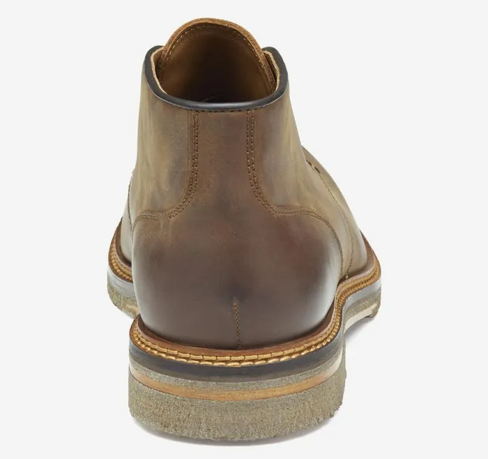 Men Johnston and Murphy Boots Calder Chukka Brown Oiled Full Grain Men Johnston and Murphy Boots Calder Chukka Brown Oiled Full Grain