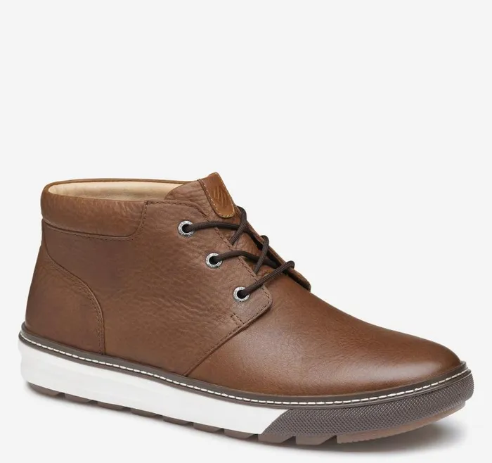 Men Johnston and Murphy Boots McGuffey Lug Chukka Boot Brown Waterproof Full Grain Men Johnston and Murphy Boots McGuffey Lug Chukka Boot Brown Waterproof Full Grain