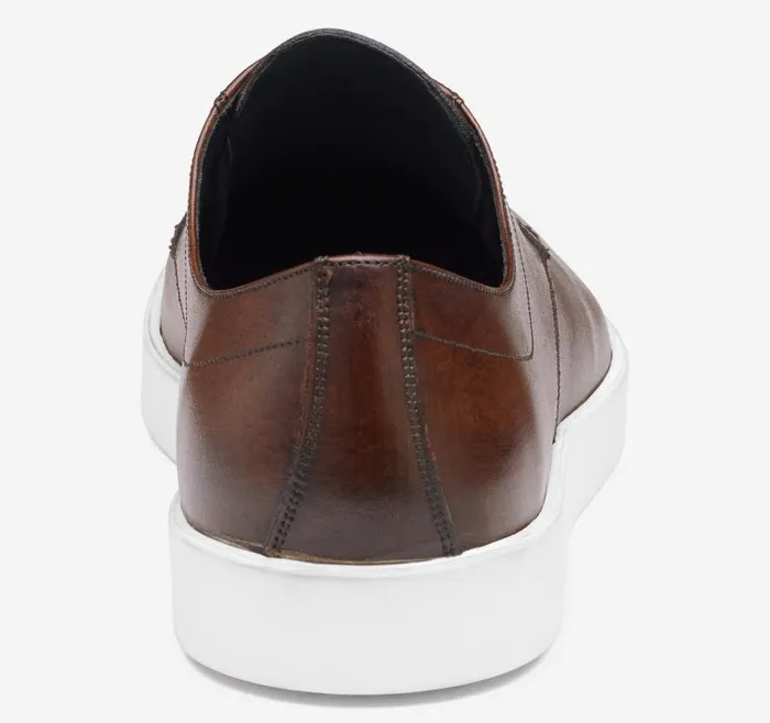 Men Johnston and Murphy LaceUps Bolivar Plain Toe Brown Italian Calfskin Men Johnston and Murphy LaceUps Bolivar Plain Toe Brown Italian Calfskin