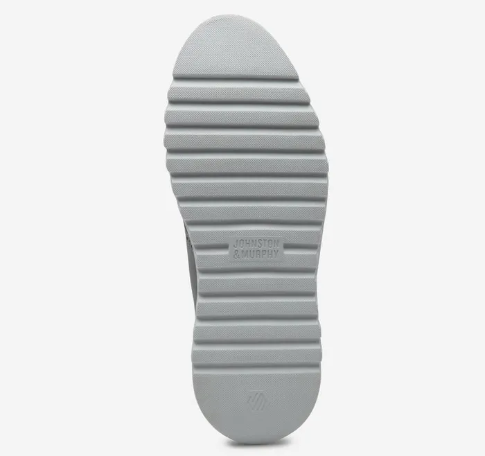 Men Johnston and Murphy LaceUps Braydon Knit Saddle Gray Knitnubuck Men Johnston and Murphy LaceUps Braydon Knit Saddle Gray Knitnubuck