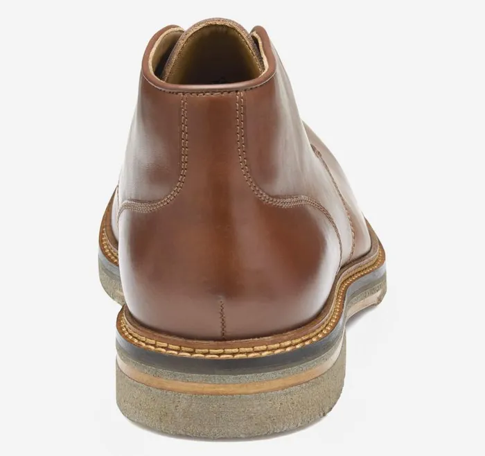 Men Johnston and Murphy LaceUps Calder Chukka Mahogany Full Grain Men Johnston and Murphy LaceUps Calder Chukka Mahogany Full Grain