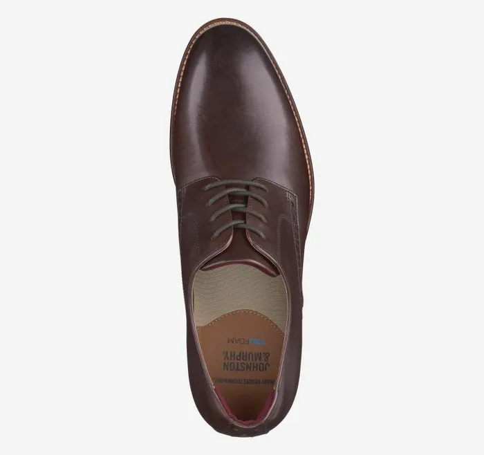 Men Johnston and Murphy LaceUps Conard 20 Plain Toe Mahogany Full Grain Men Johnston and Murphy LaceUps Conard 20 Plain Toe Mahogany Full Grain