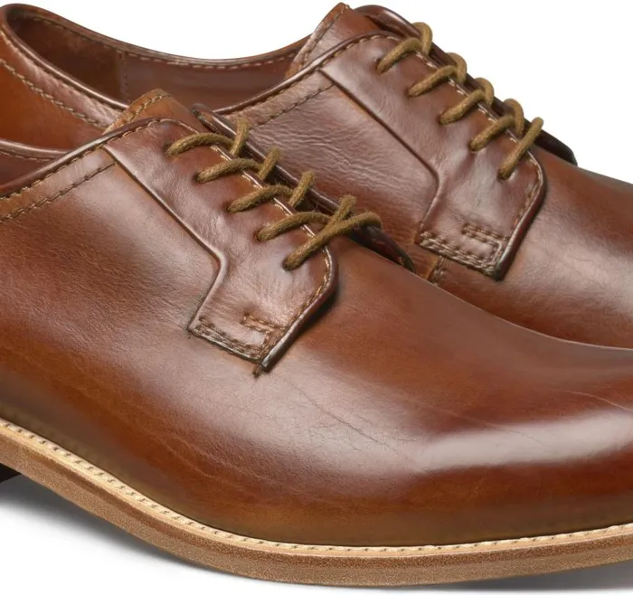 Men Johnston and Murphy LaceUps Dudley Plain Toe Tan Dipdyed Calfskin Men Johnston and Murphy LaceUps Dudley Plain Toe Tan Dipdyed Calfskin