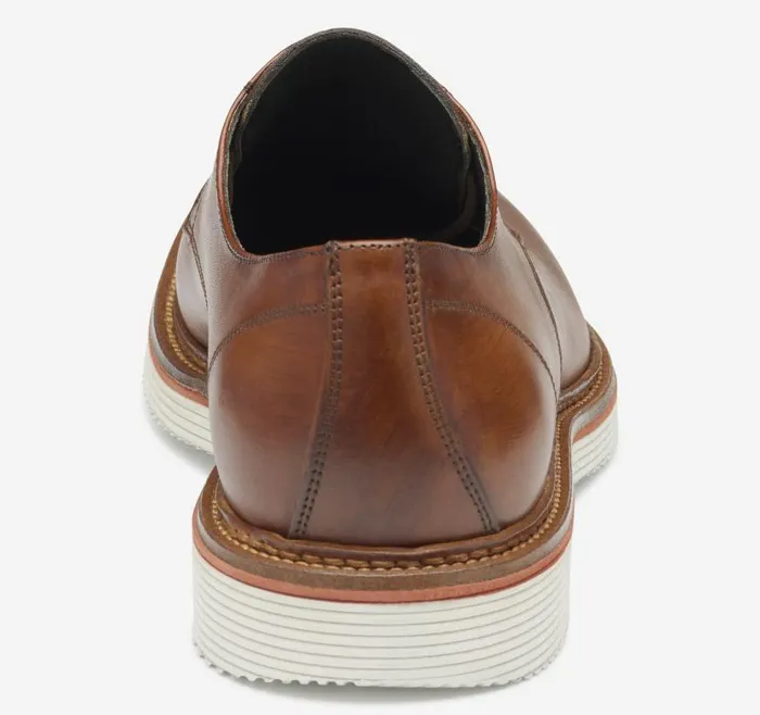 Men Johnston and Murphy LaceUps Jenson Plain Toe Tan Italian Calfskin Men Johnston and Murphy LaceUps Jenson Plain Toe Tan Italian Calfskin