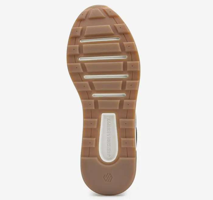 Men Johnston and Murphy LaceUps Kinnon Perfed Jogger White Full Grain Men Johnston and Murphy LaceUps Kinnon Perfed Jogger White Full Grain