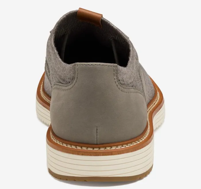 Men Johnston and Murphy LaceUps Upton Knit Plain Toe Gray Knit Men Johnston and Murphy LaceUps Upton Knit Plain Toe Gray Knit