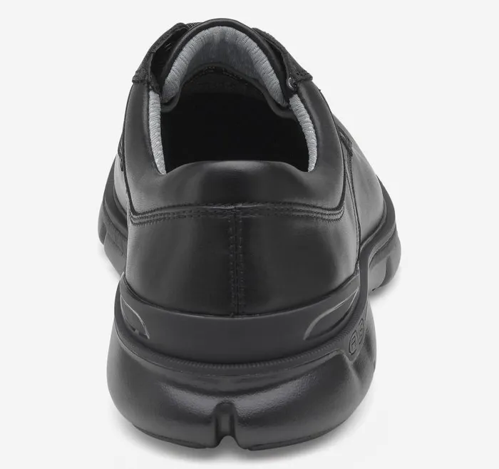 Men Johnston and Murphy LaceUps XC4 Tanner Plain Toe Black Full Grain