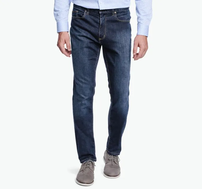 Men Johnston and Murphy Pants and Jeans Denim Jeans Medium Wash
