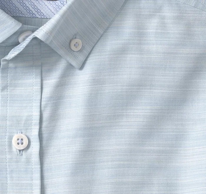 Men Johnston and Murphy Shirts ButtonCollar Premium Cotton Shirt Mint Striated Oxford Men Johnston and Murphy Shirts ButtonCollar Premium Cotton Shirt Mint Striated Oxford