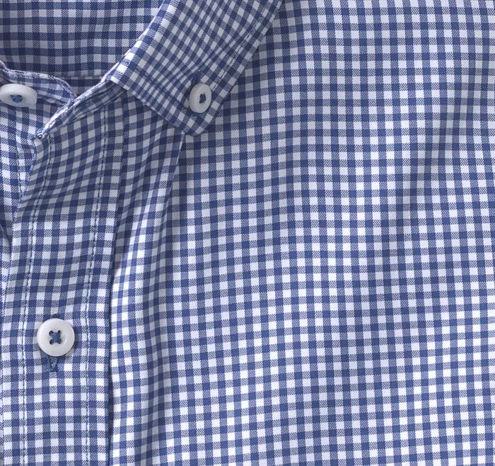 Men Johnston and Murphy Shirts XC4 LongSleeve StretchWoven Shirt Navywhite Gingham Men Johnston and Murphy Shirts XC4 LongSleeve StretchWoven Shirt Navywhite Gingham