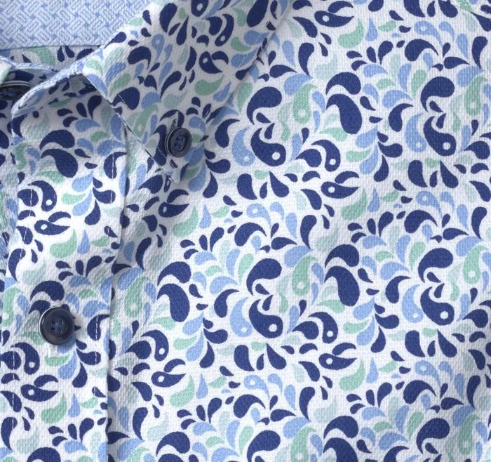 Men Johnston and Murphy ShortSleeve Shirts Textured Cotton ShortSleeve Shirt Mint Droplet Men Johnston and Murphy ShortSleeve Shirts Textured Cotton ShortSleeve Shirt Mint Droplet