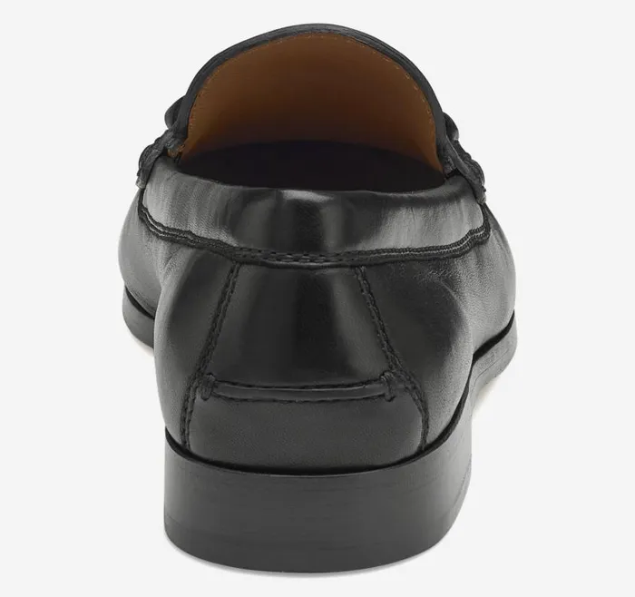 Men Johnston and Murphy SlipOns and Loafers Baldwin Bit Loafer Black Sheepskin Men Johnston and Murphy SlipOns and Loafers Baldwin Bit Loafer Black Sheepskin