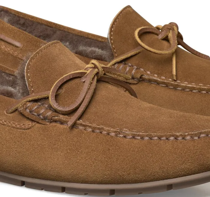 Men Johnston and Murphy SlipOns and Loafers Baldwin Driver OneEye Tie Moccasin Snuff English Suedeshearling Men Johnston and Murphy SlipOns and Loafers Baldwin Driver OneEye Tie Moccasin Snuff English Suedeshearling