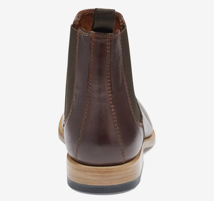 Men Johnston and Murphy SlipOns and Loafers Dudley Chelsea Boot Mahogany Dipdyed Calfskin Men Johnston and Murphy SlipOns and Loafers Dudley Chelsea Boot Mahogany Dipdyed Calfskin