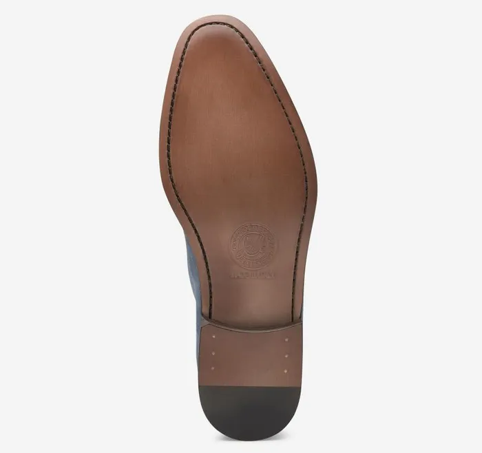 Men Johnston and Murphy SlipOns and Loafers Taylor Penny Loafer Tan Italian Calfskin Men Johnston and Murphy SlipOns and Loafers Taylor Penny Loafer Tan Italian Calfskin