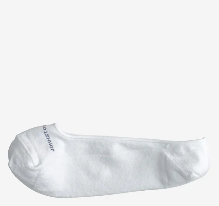 Men Johnston and Murphy Socks Low Cut Liner Socks White