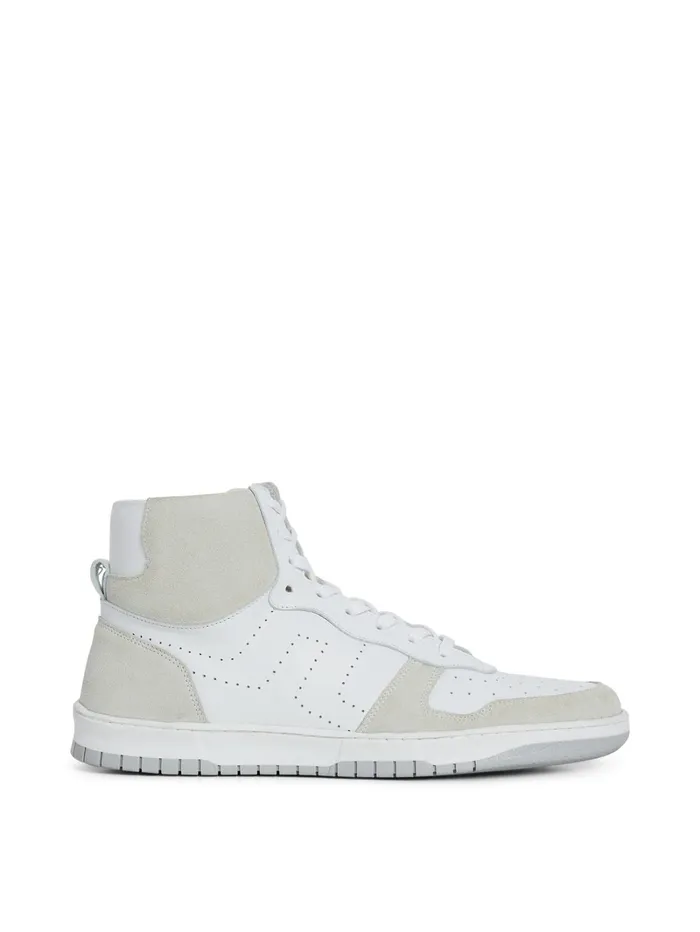 Men Kane HighTop Sneaker White JLindeberg Jeans