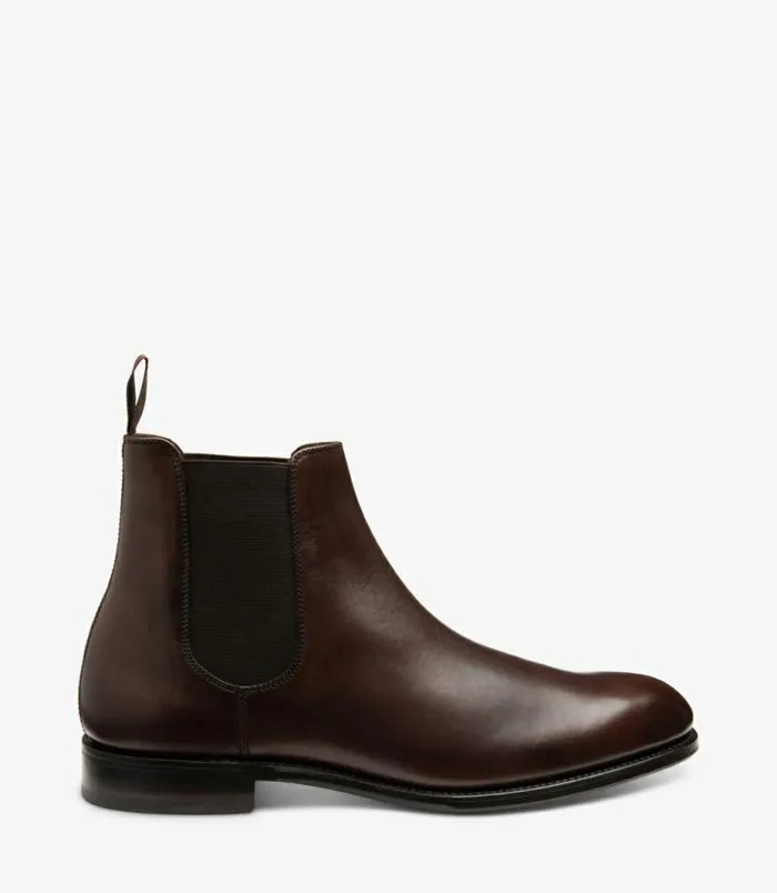 Men Loake Boots Coppergate Scorched Walnut