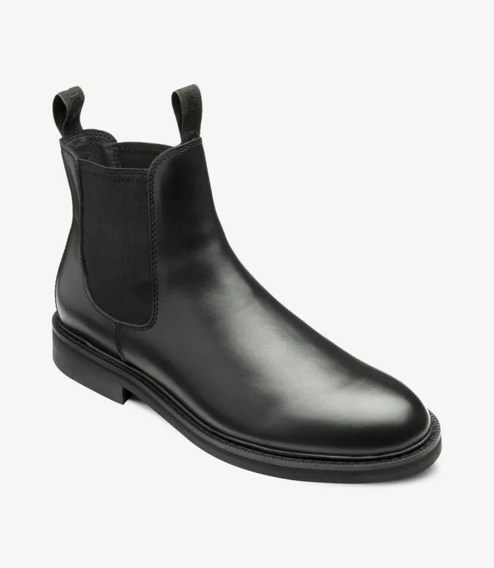 Men Loake Boots Ducksworth Black