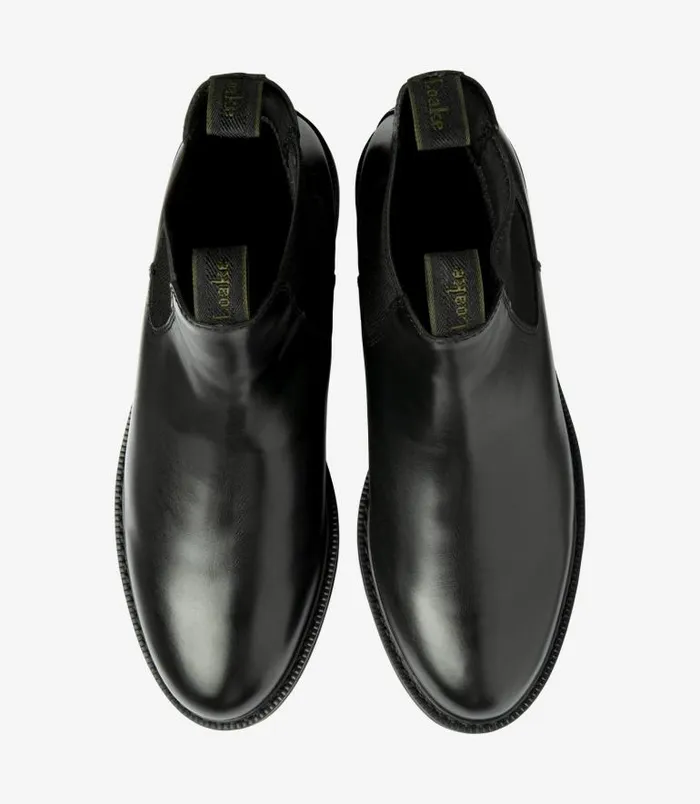 Men Loake Boots Ducksworth Black