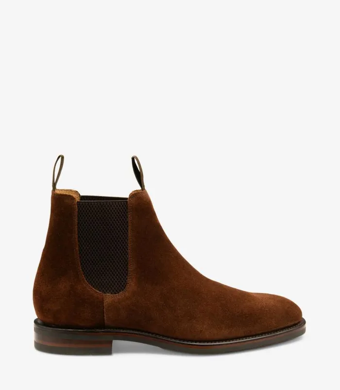 Men Loake Boots Emsworth Polo Suede