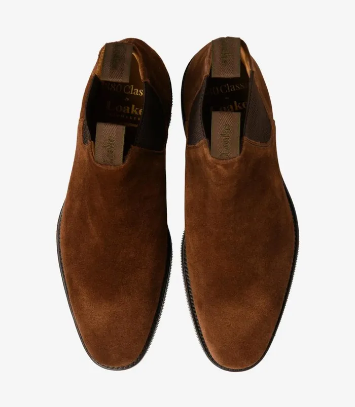 Men Loake Boots Emsworth Polo Suede Men Loake Boots Emsworth Polo Suede