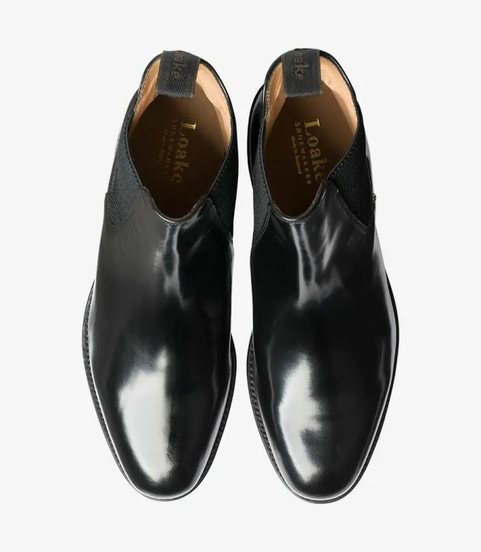 Men Loake Chelsea Boots 290 Black