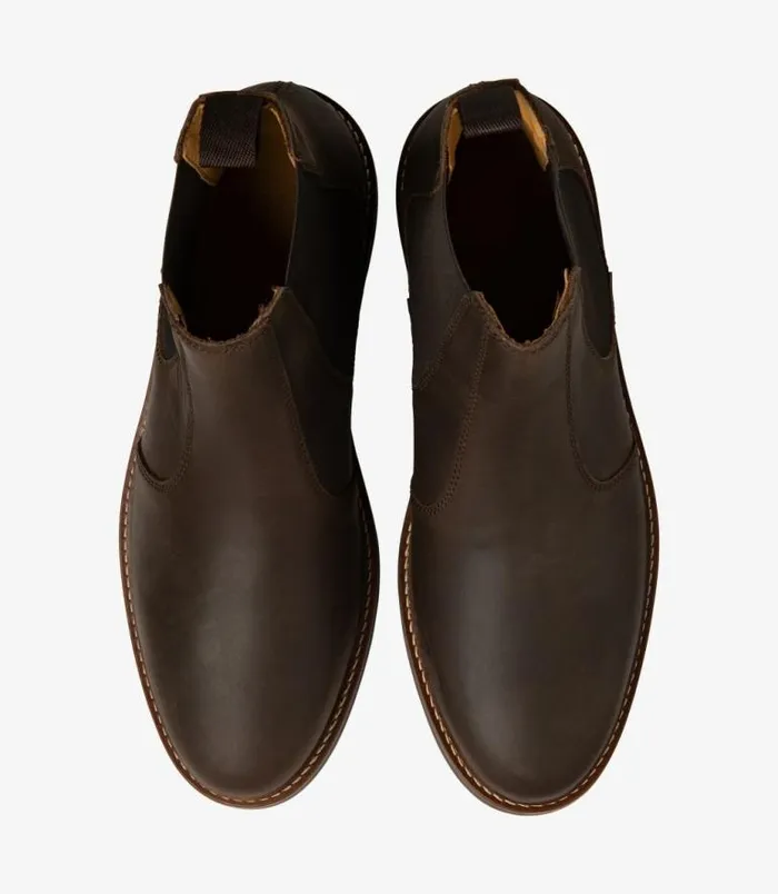 Men Loake Chelsea Boots Davy Brown Oiled Nubuck