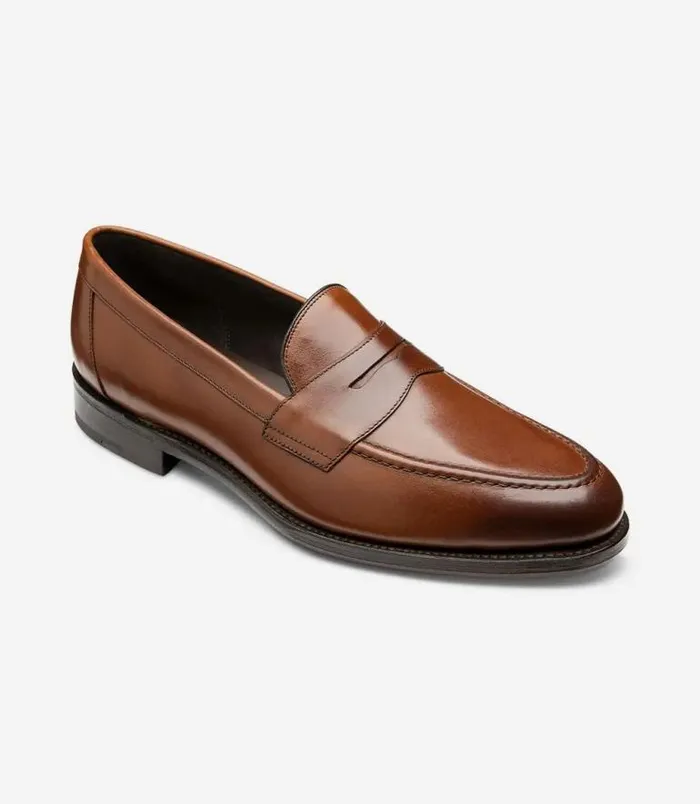 Men Loake Loafers Hornbeam Mahogany