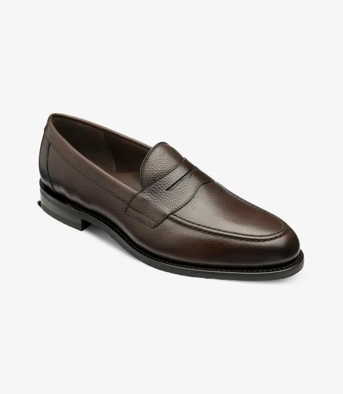 Men Loake Loafers Imperial Dark Brown Grain Men Loake Loafers Imperial Dark Brown Grain