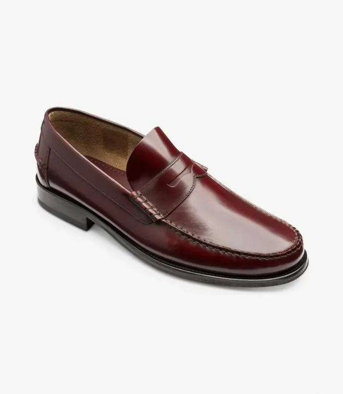 Men Loake Loafers Princeton Burgundy Men Loake Loafers Princeton Burgundy