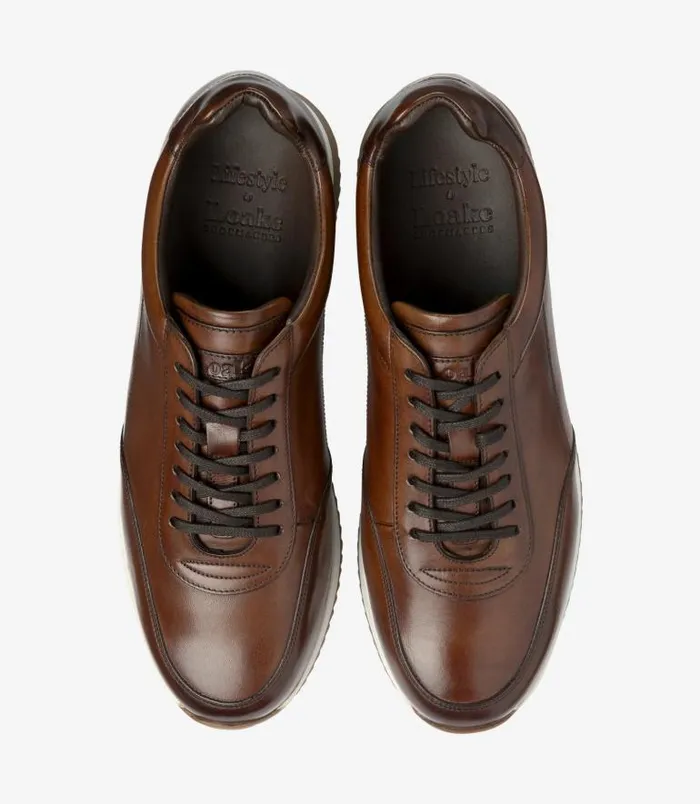 Men Loake Trainers and Sneakers Bannister Cedar Men Loake Trainers and Sneakers Bannister Cedar