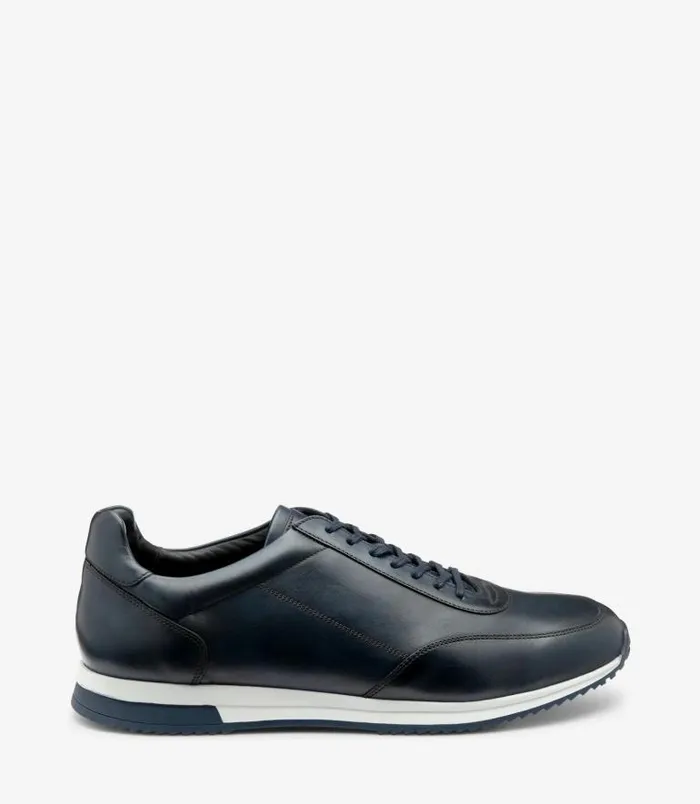Men Loake Trainers and Sneakers Bannister Navy