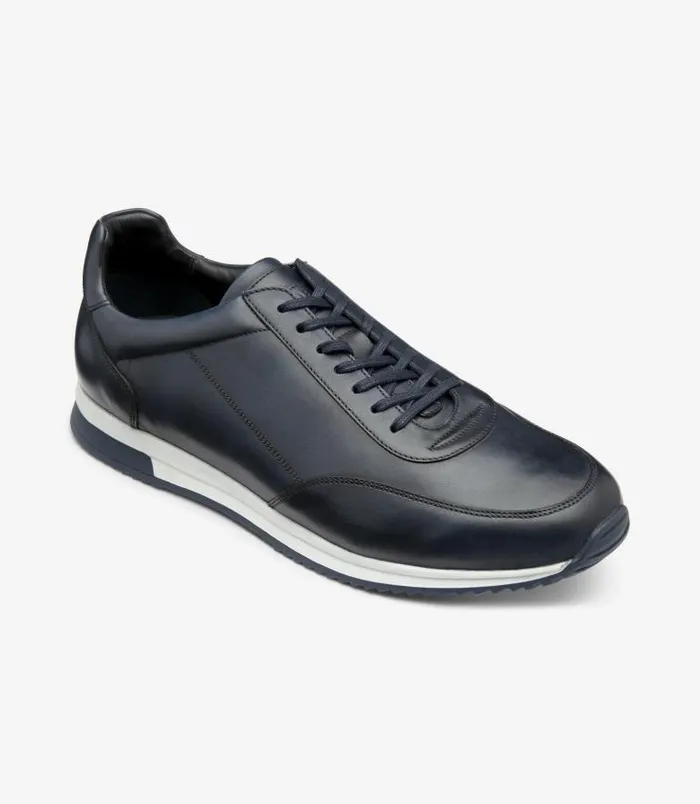 Men Loake Trainers and Sneakers Bannister Navy