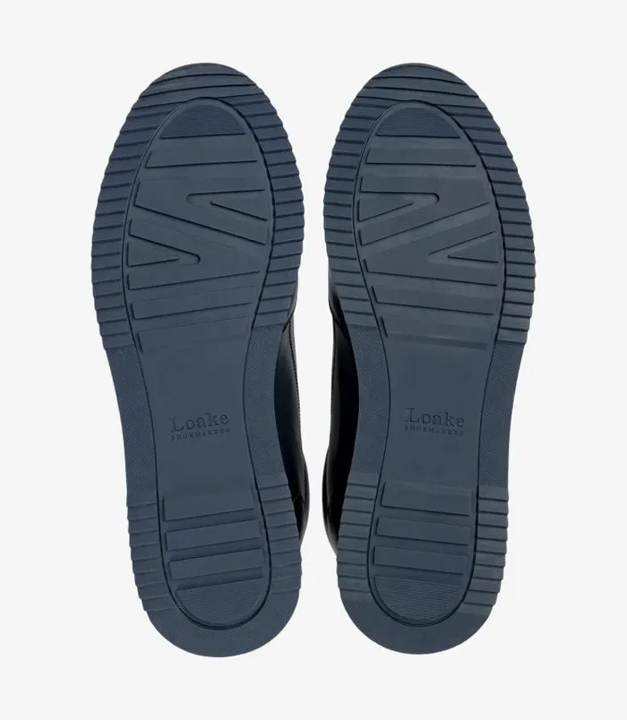 Men Loake Trainers and Sneakers Bannister Navy