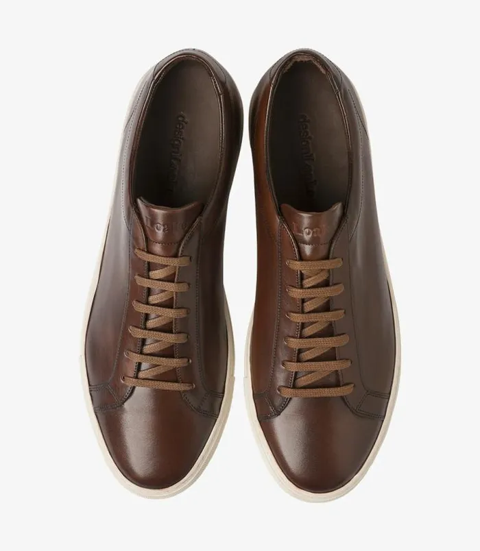 Men Loake Trainers and Sneakers Sprint Dark Brown