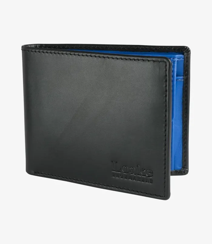 Men Loake Wallets Card Holders Barclay Wallet Black