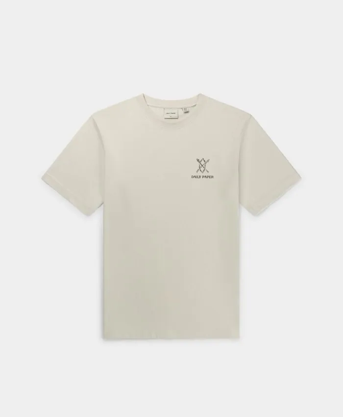 Men Nimbus Grey Cane Shield TShirt Daily Paper TShirts