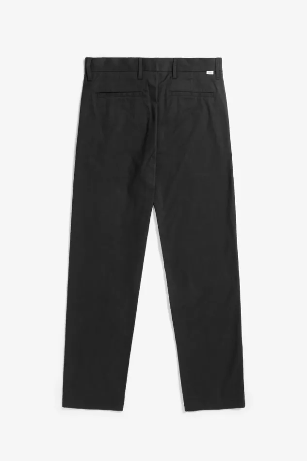 Men Norse Standard Chino Black Norse Projects Trousers