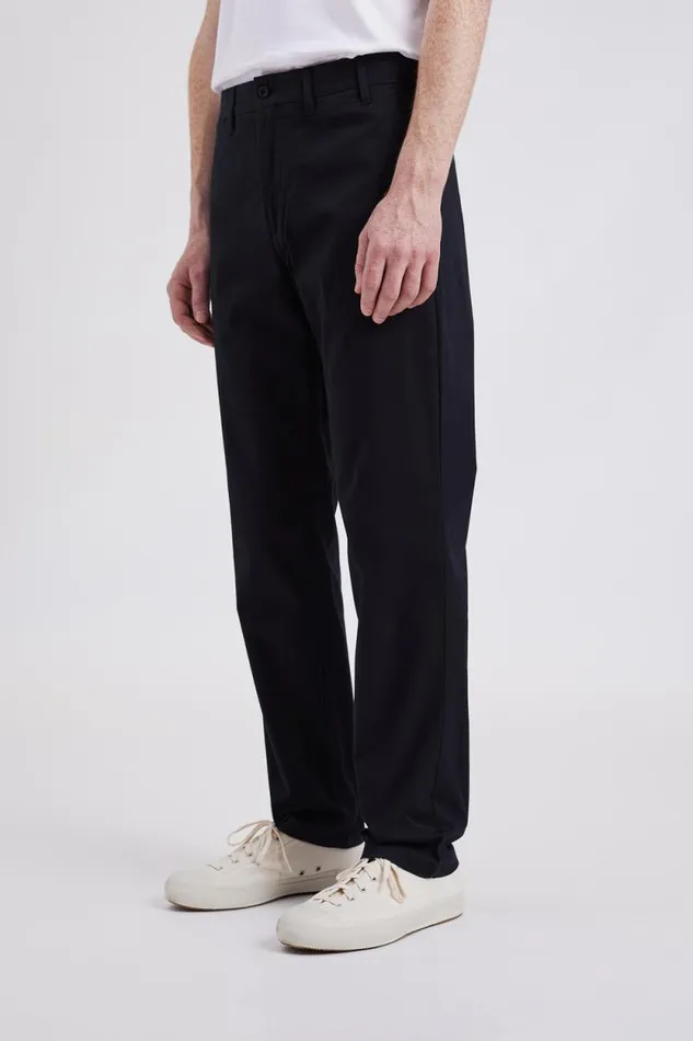 Men Norse Standard Chino Black Norse Projects Trousers