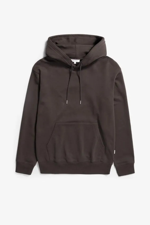 Men Norse Standard Hoodie Espresso Norse Projects Sweatshirts
