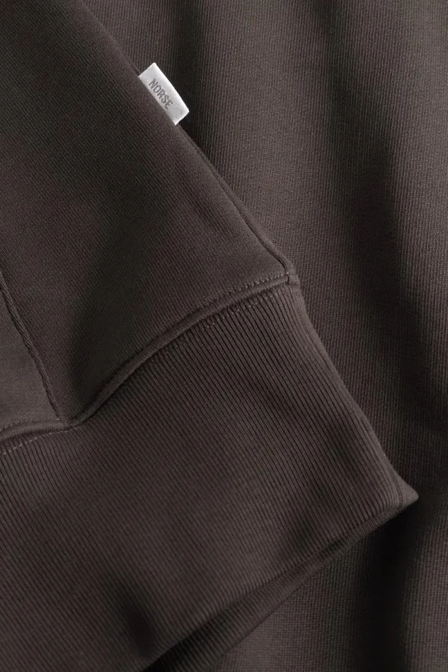 Men Norse Standard Hoodie Espresso Norse Projects Sweatshirts