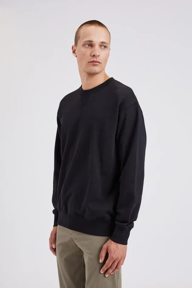 Men Norse Standard Sweatshirt Black Norse Projects Sweatshirts