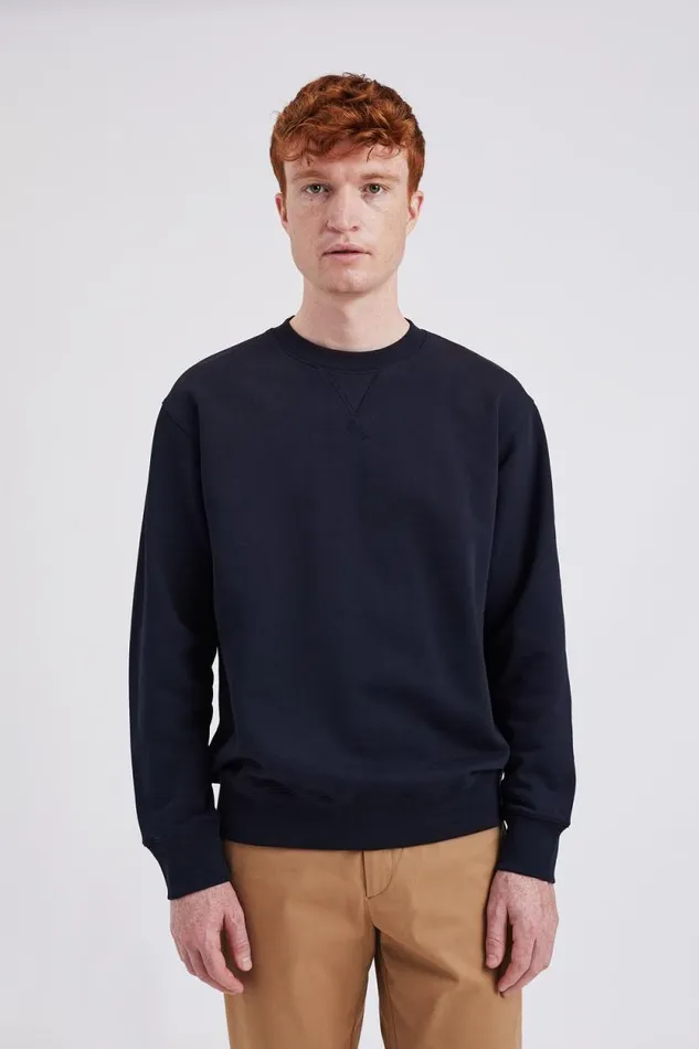 Men Norse Standard Sweatshirt Dark Navy Norse Projects Sweatshirts