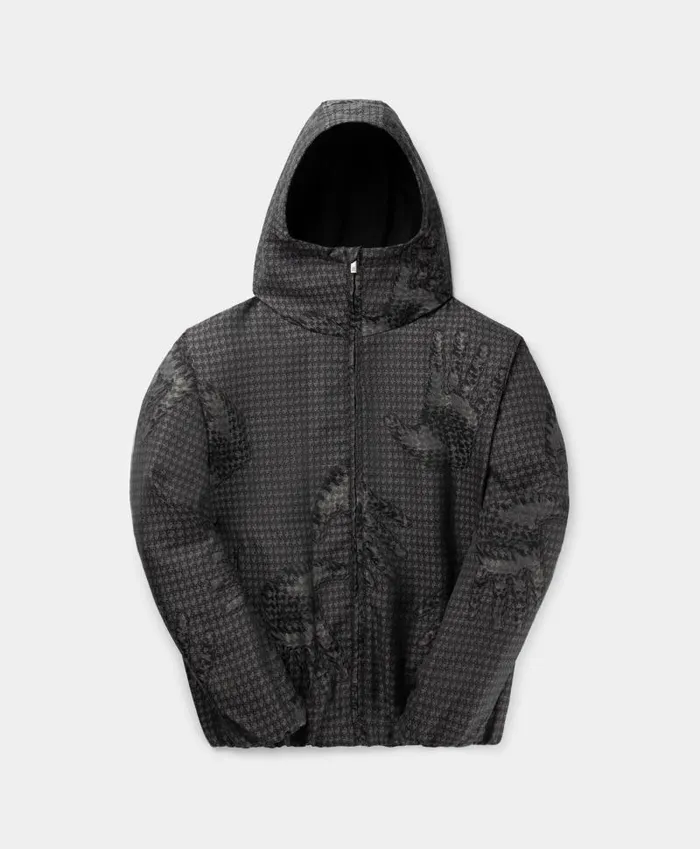 Men Obsidian Black Tariq Trapped Jacket Daily Paper Jackets